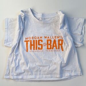 Morgan Wallen's White T-Shirt